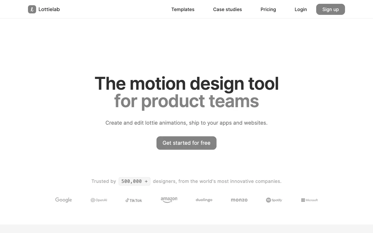Anteprima di Lottielab