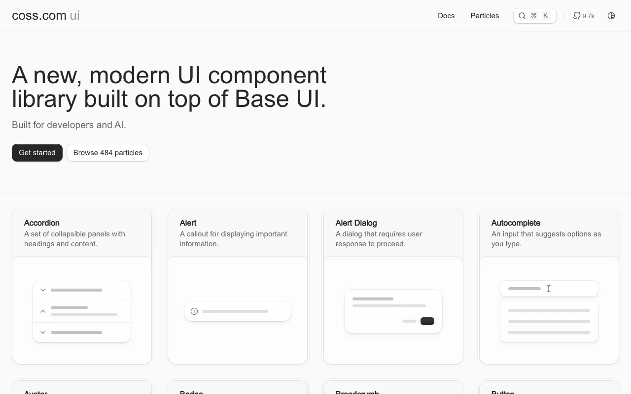 Anteprima di Origin UI
