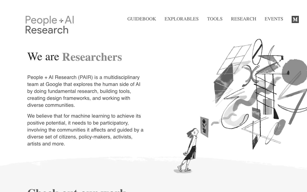 Anteprima di People + AI by Google