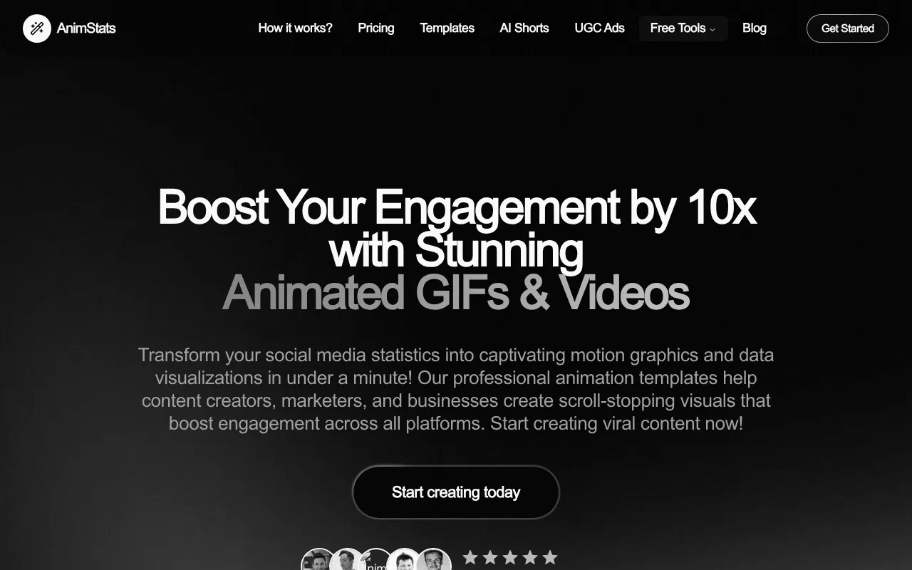 Anteprima di Animstats, raccolta di GIF animate