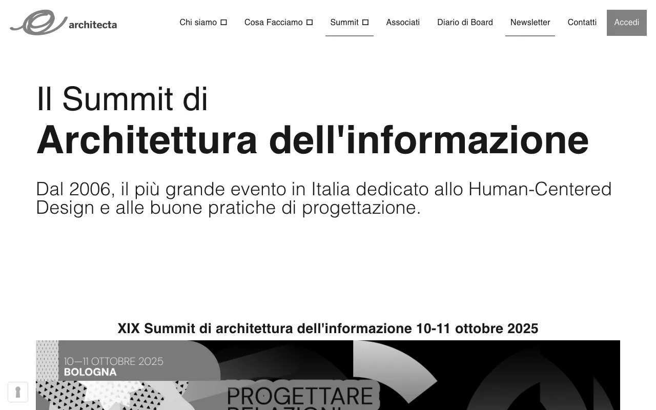 Anteprima di Architecta Summit