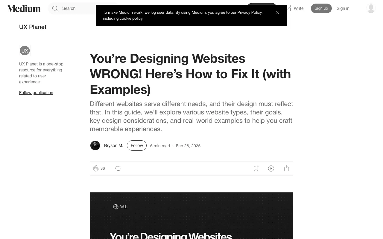 Anteprima di Articolo che parla di come progettare siti web per diverse esigenze