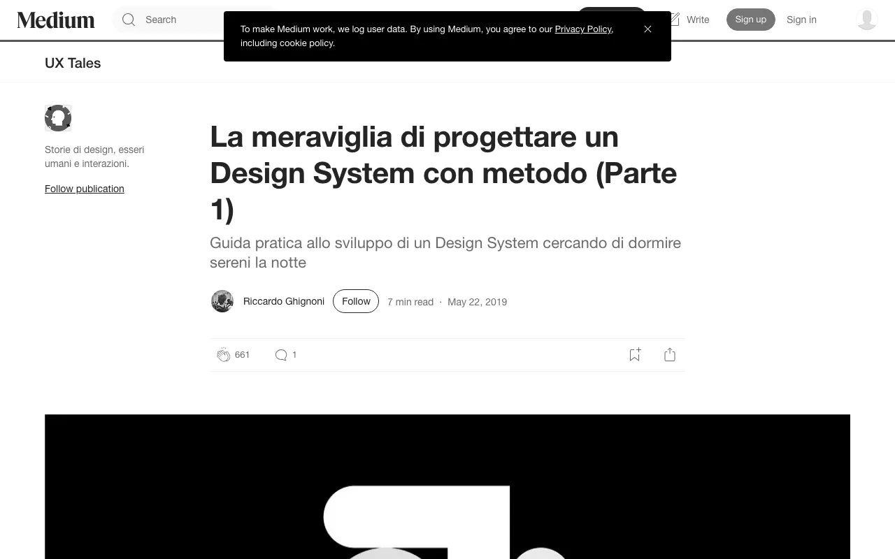 Anteprima di Articolo che parla di design system parte 1
