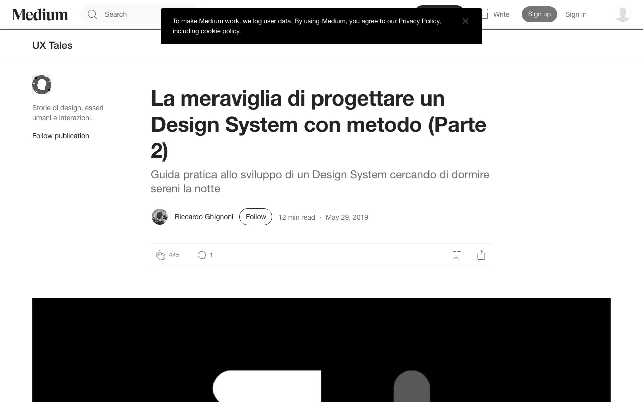 Anteprima di Articolo che parla di design system parte 2
