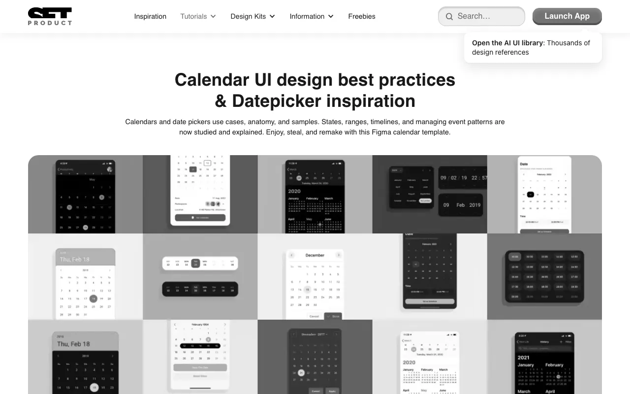 Anteprima di Articolo che parla di progettazione di date picker