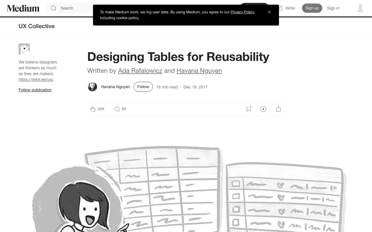 Anteprima di Articolo che parla di progettazione di tabelle
