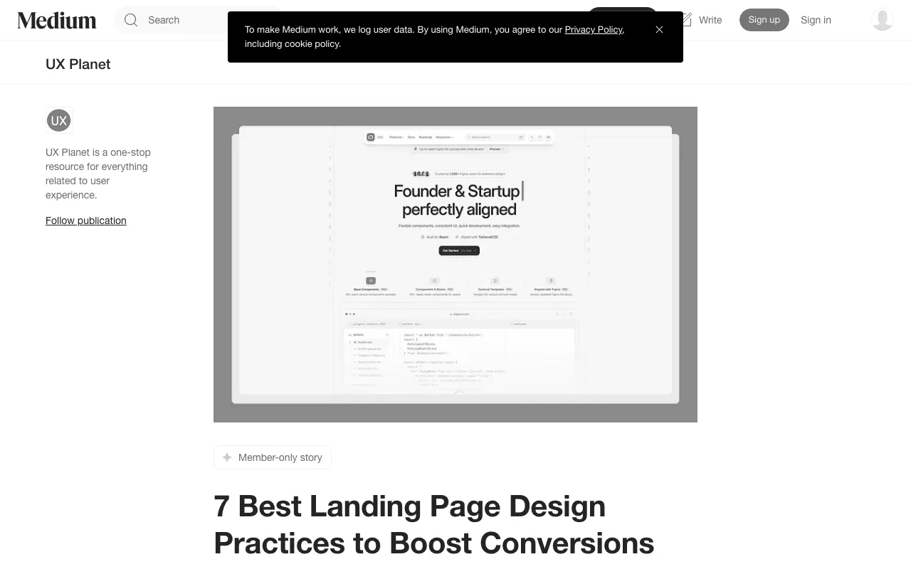 Anteprima di Articolo sulla progettazione di landing che convertono