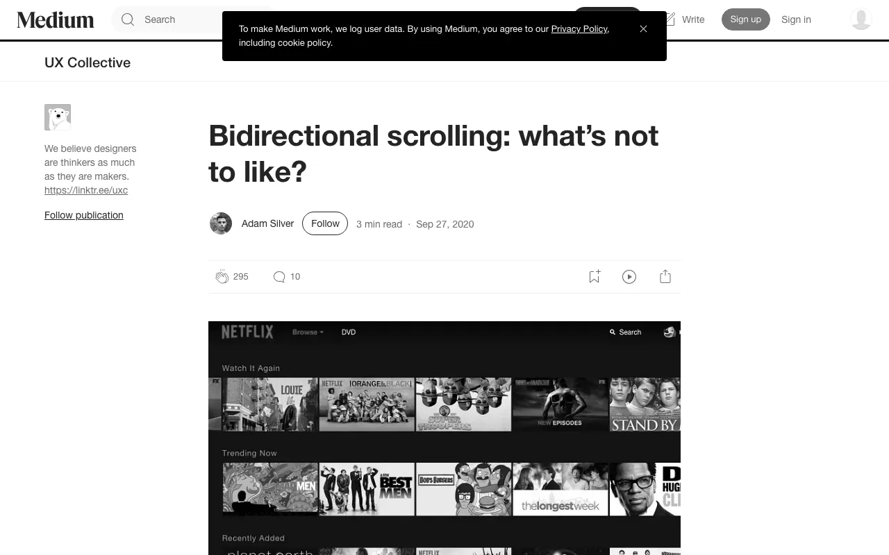 Anteprima di Scroll bidirezionale: perché funziona