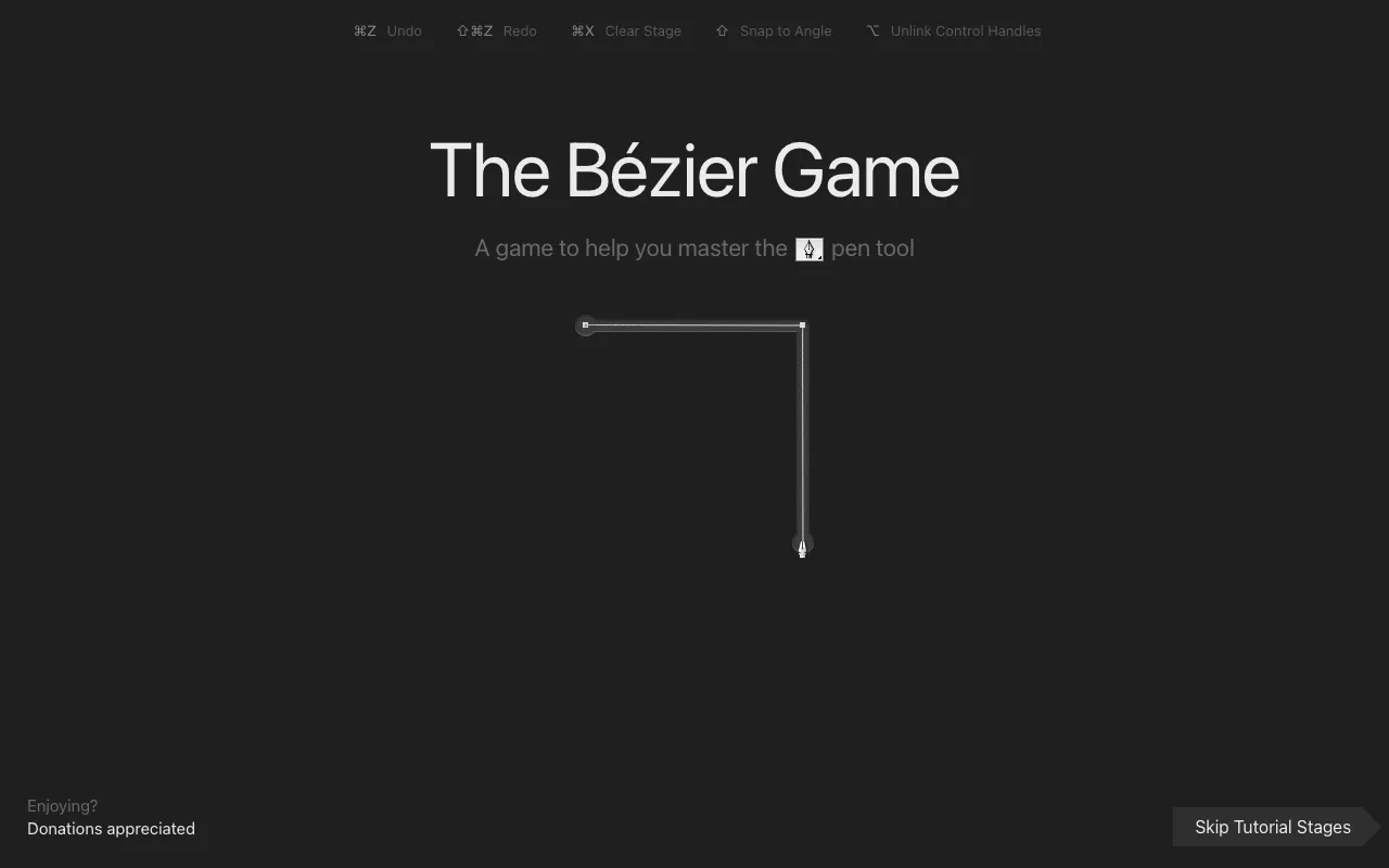 Anteprima di Bezier Game, gioco per designer