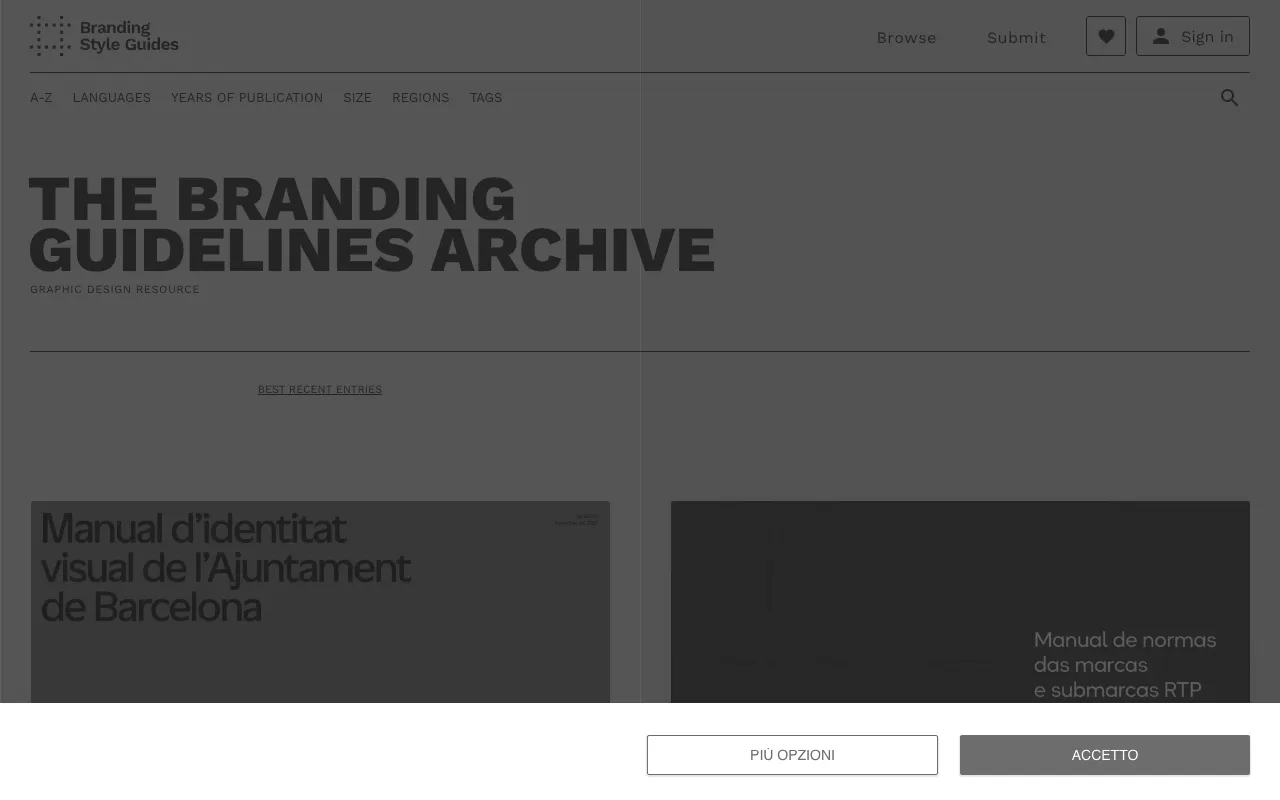 Anteprima di Branding Styleguides, raccolta di brand