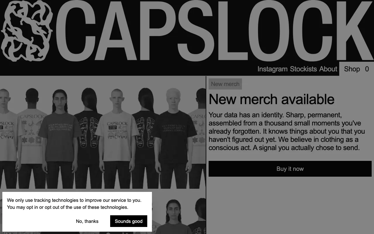 Anteprima di Caps Lock Magazine