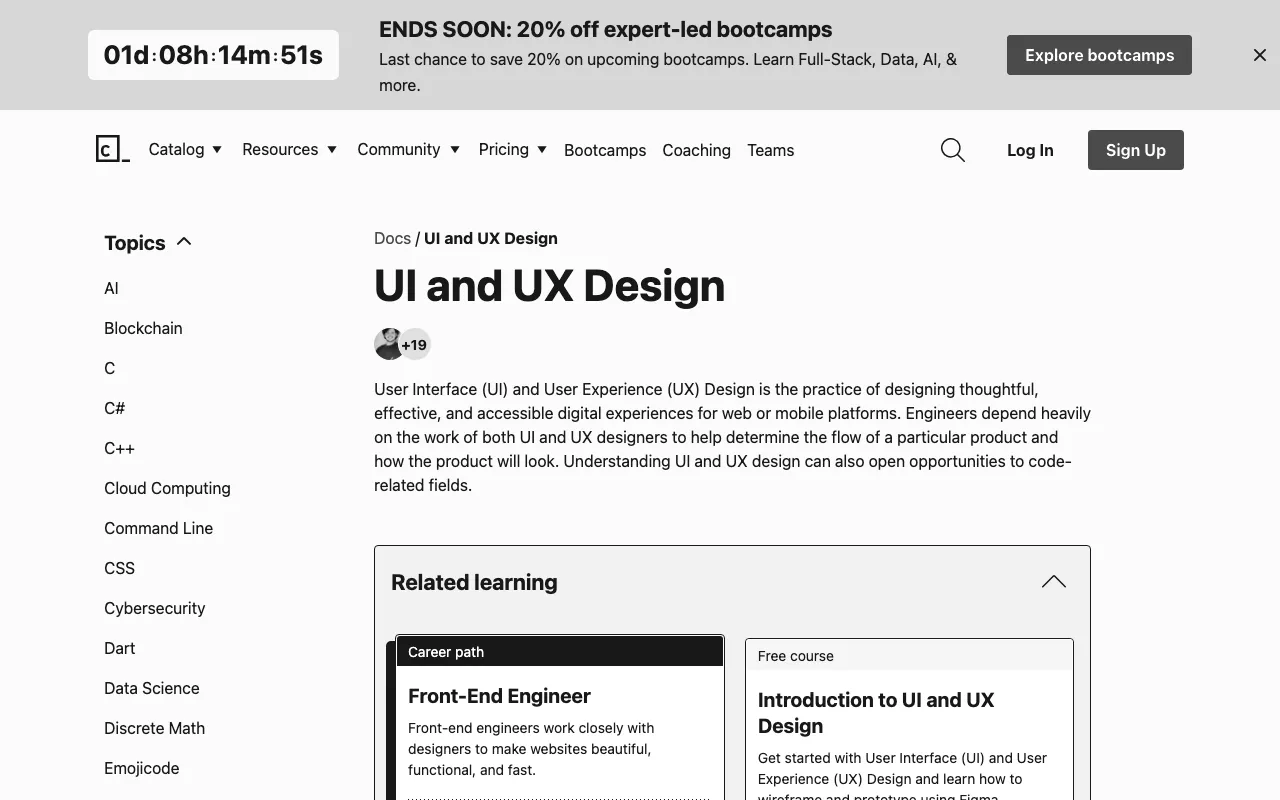 Anteprima di Collezione di articoli su CSS, UI e design front-end
