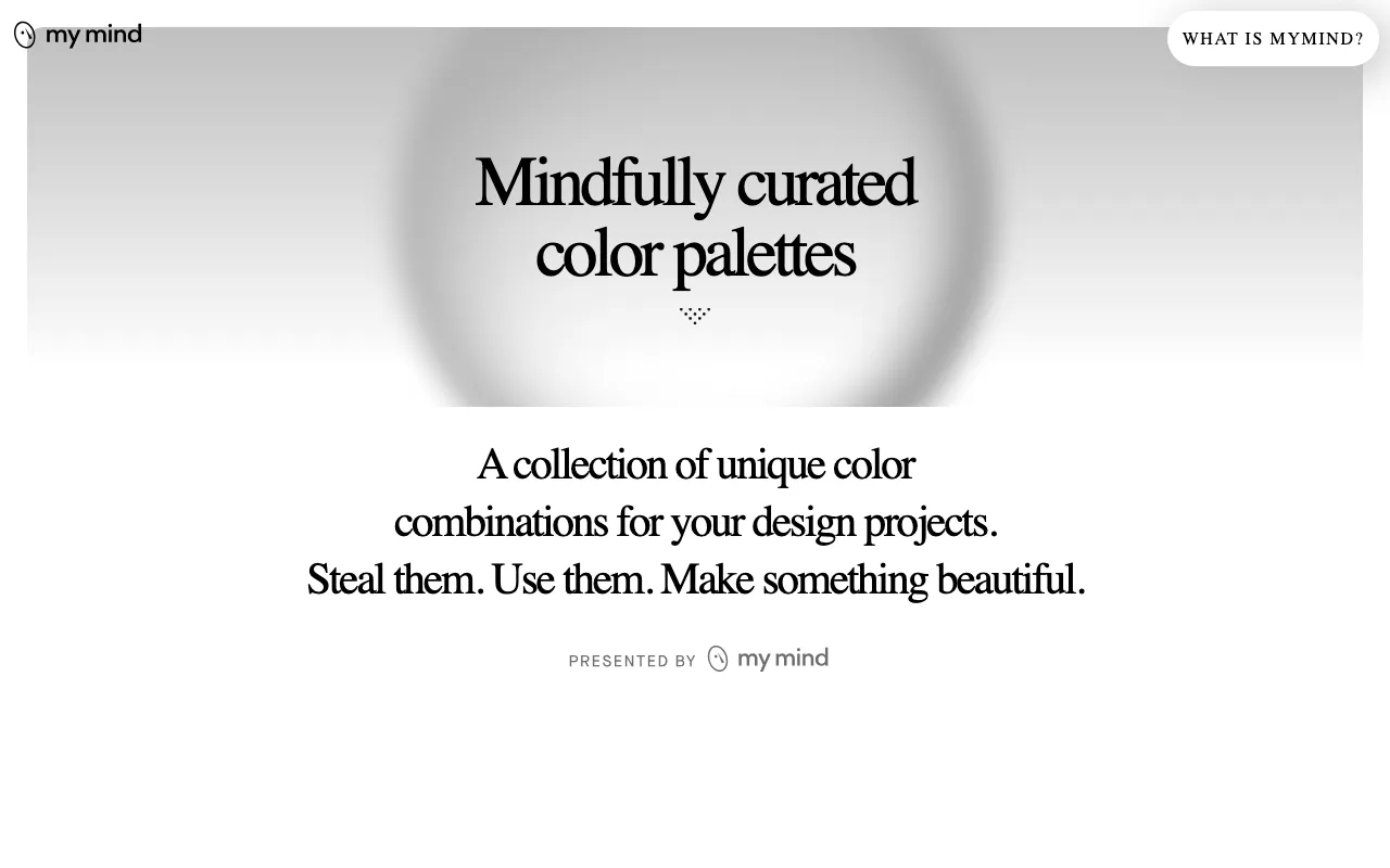Anteprima di Colors, raccolta di coppie di colori perfette