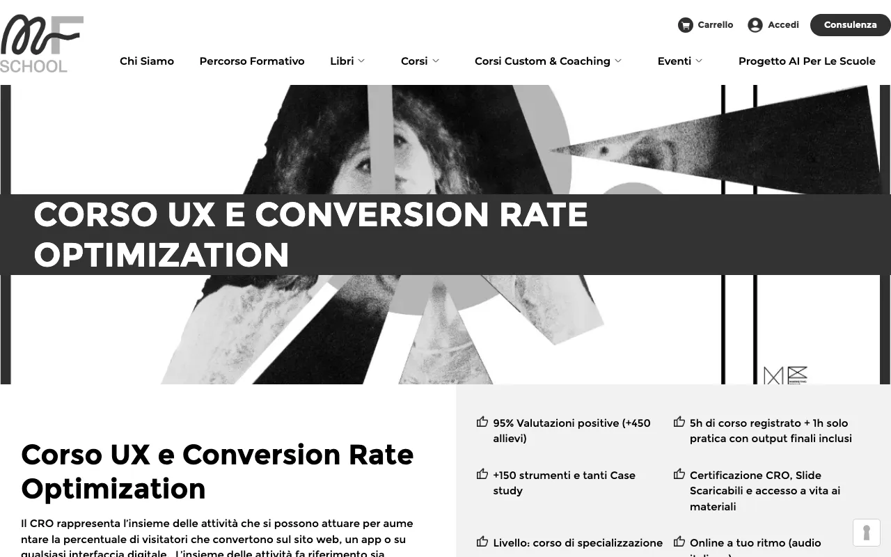 Anteprima di Corso UX e CRO con Federica Brancale e Alice Morrone