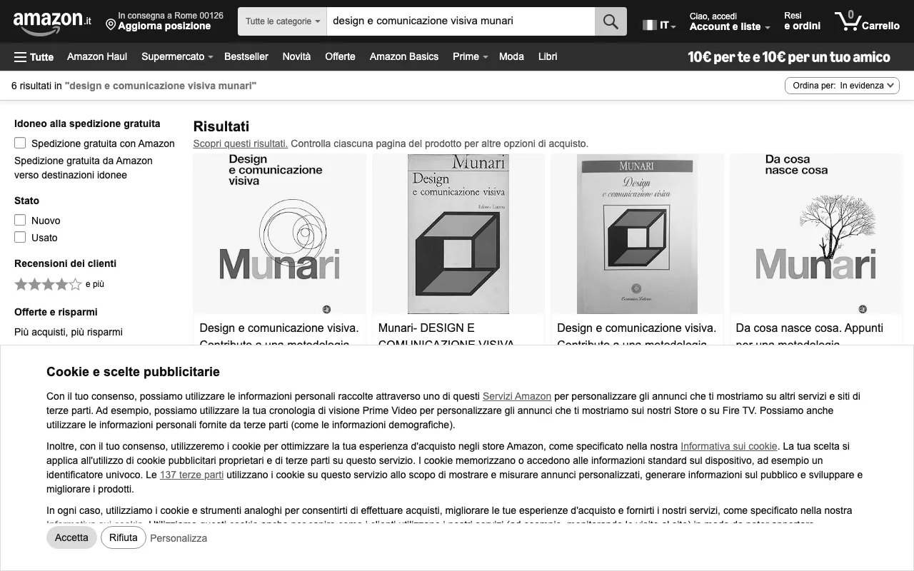 Anteprima di Design e comunicazione visiva, libro di Bruno Munari
