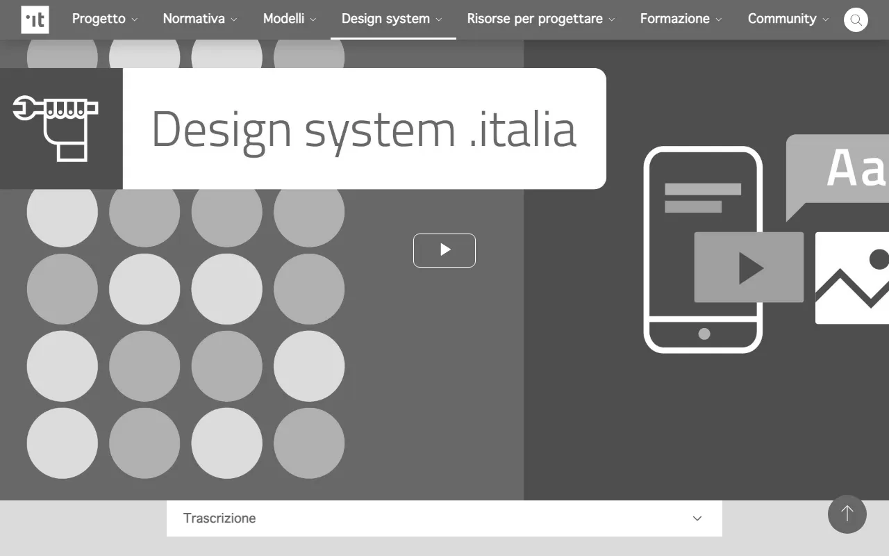 Anteprima di Design system di Designers Italia