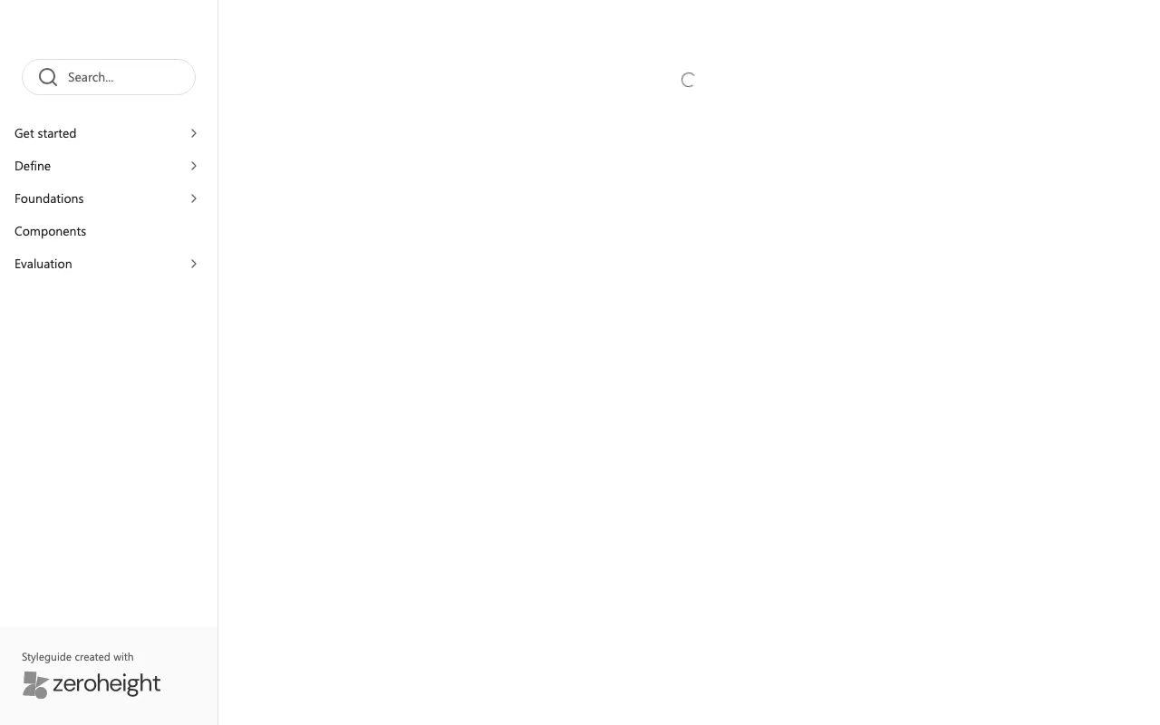Anteprima di Design System Standards