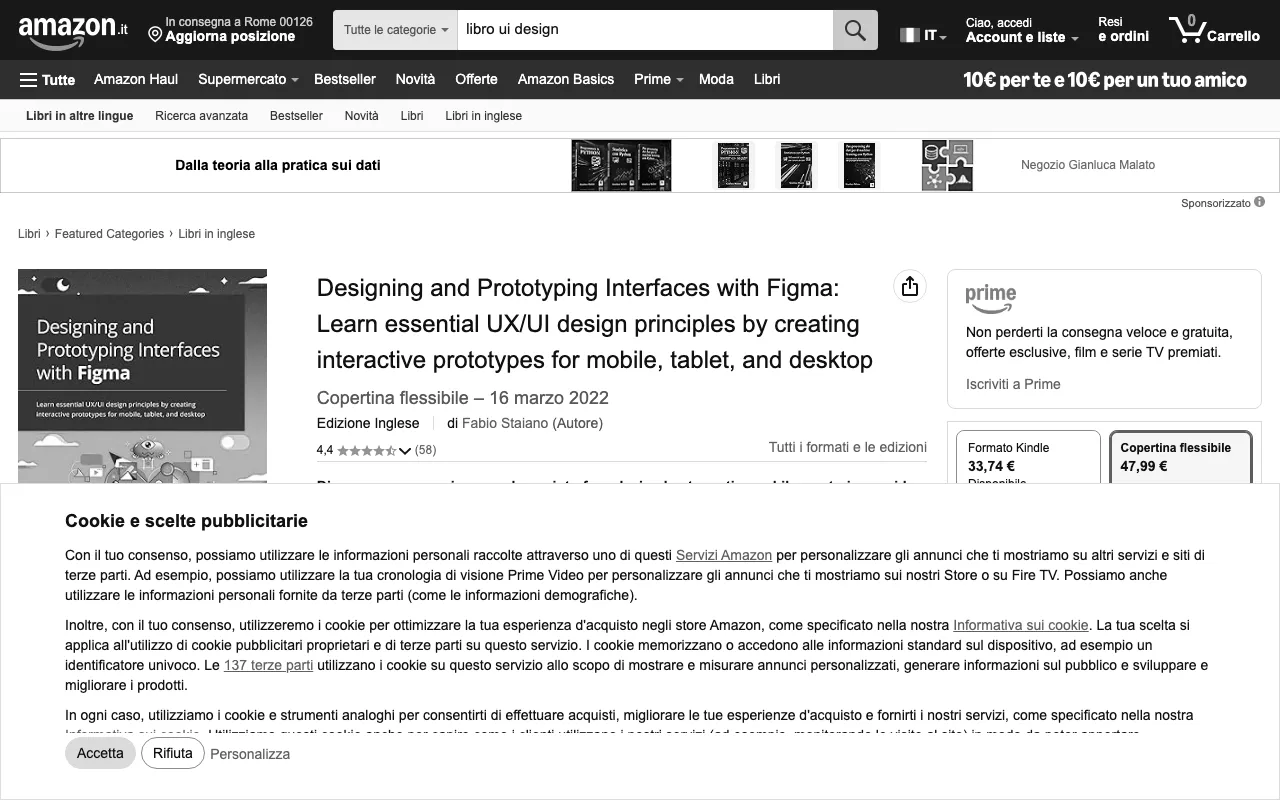 Anteprima di Designing and Prototyping Interfaces with Figma