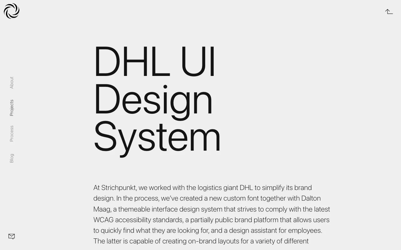 Anteprima di DHL UI Design System