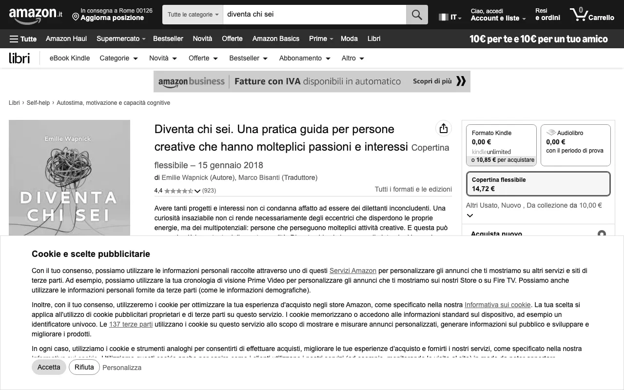 Anteprima di Diventa chi sei, libro sul multipotenziale