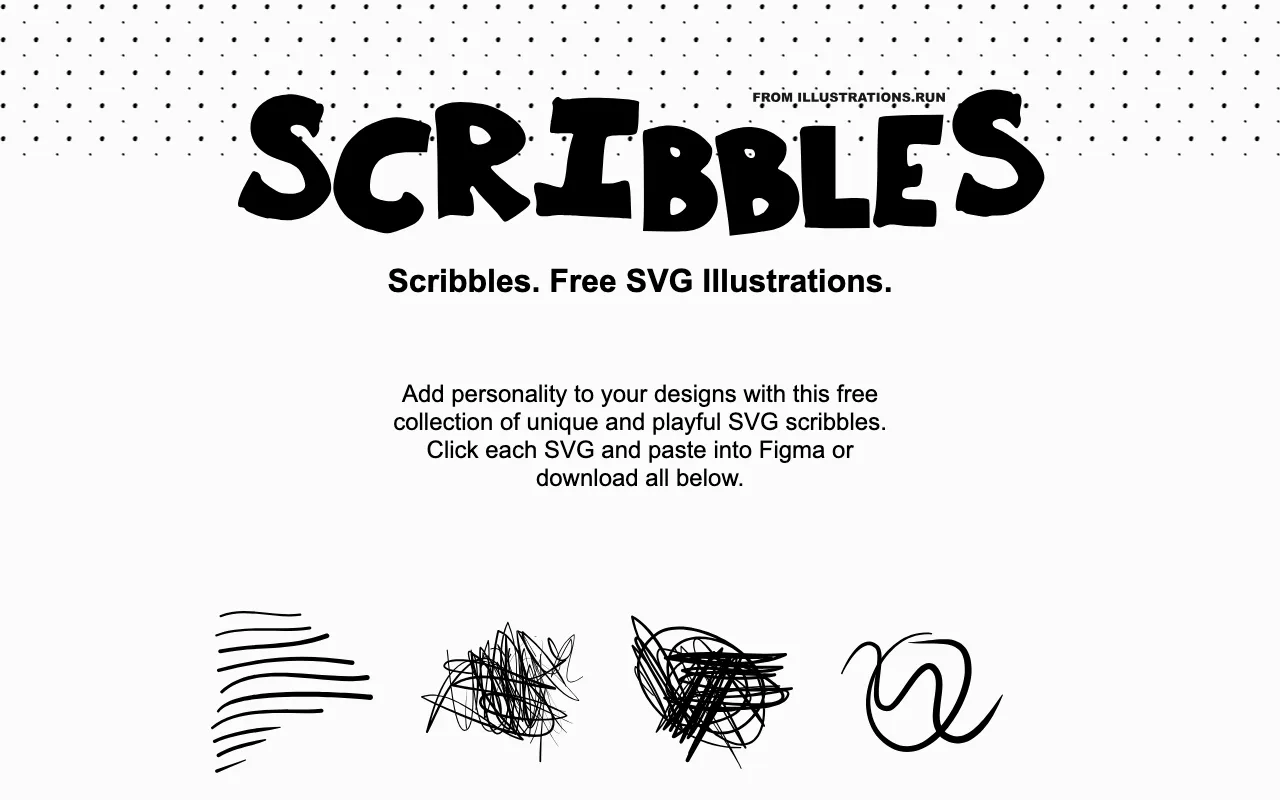 Anteprima di Elementi di design in svg da copiare e incollare