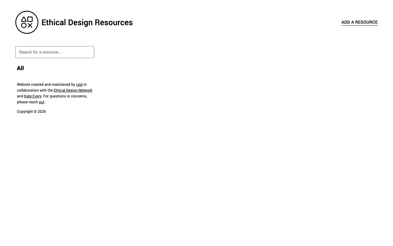 Anteprima di Ethical Design Resources