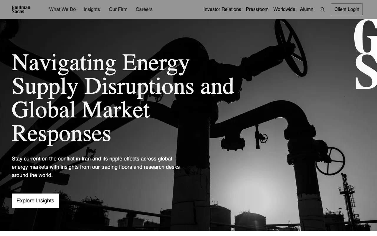 Anteprima di Goldman Sachs Design System