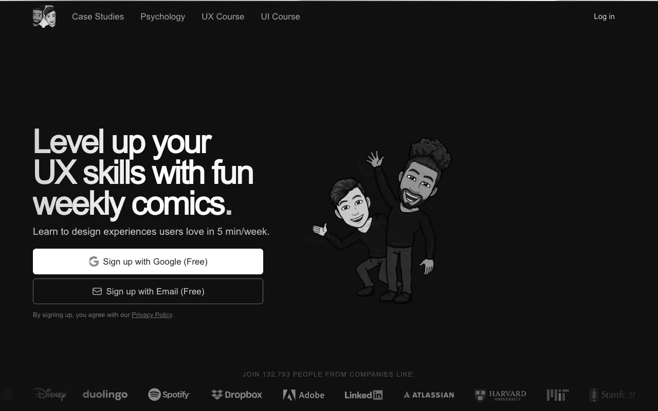 Anteprima di Growth.design, articoli e materiali sulla UX