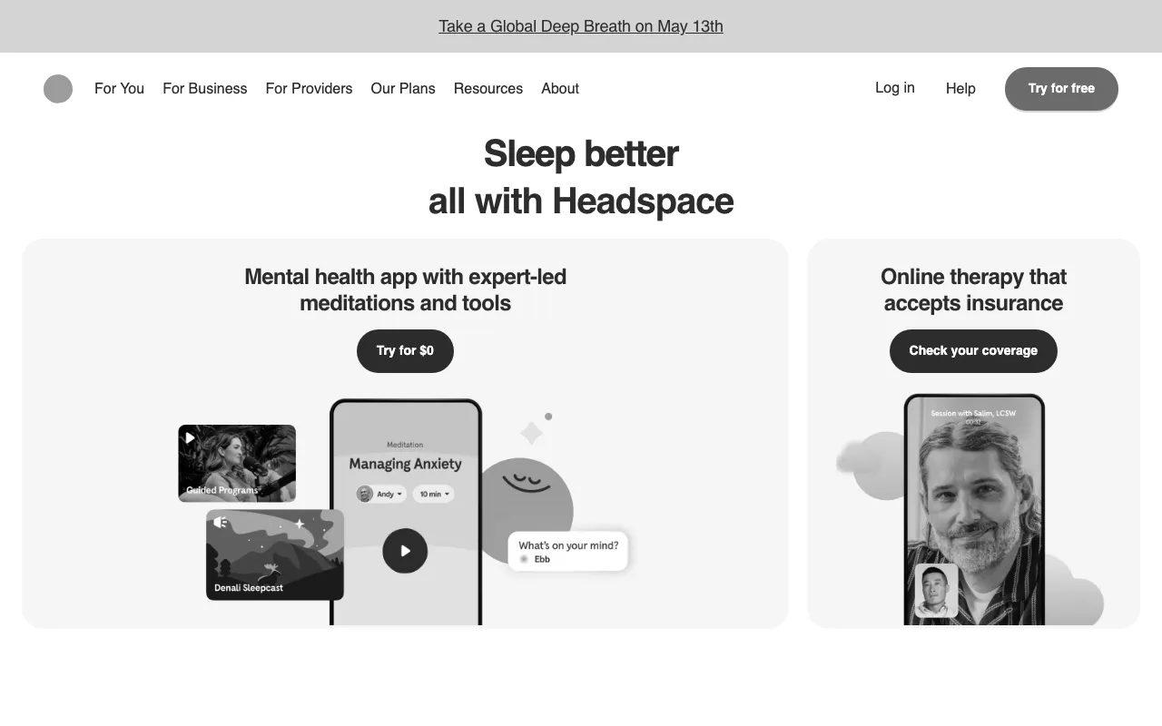 Anteprima di Headspace