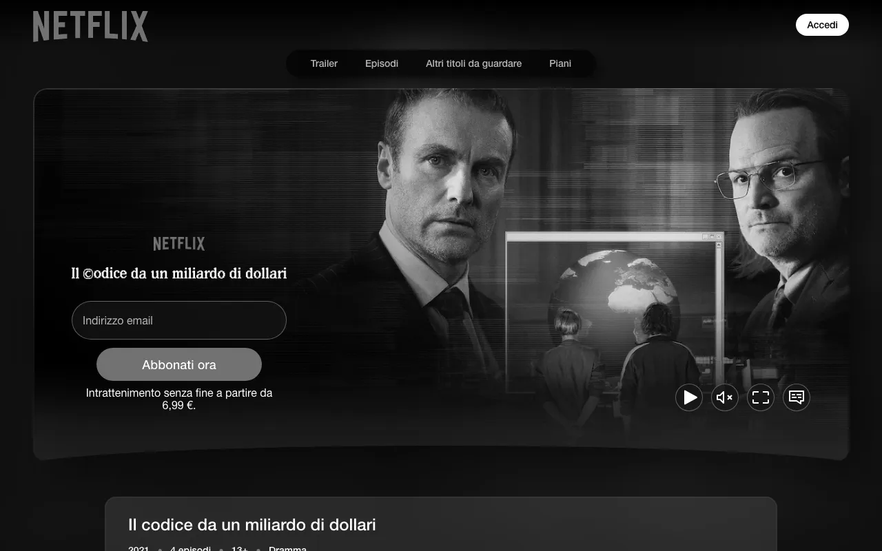 Anteprima di Il codice da un miliardo di dollari, miniserie su Google Earth