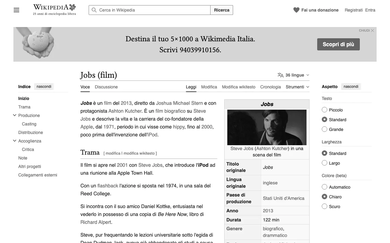 Anteprima di Jobs, film sulla storia di Apple