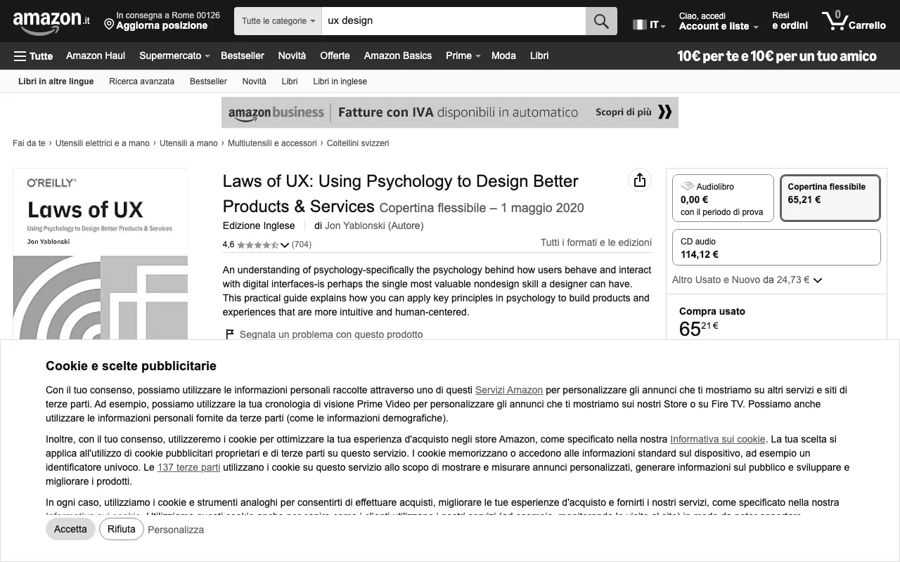 Anteprima di Laws of UX, libro che parla di UX