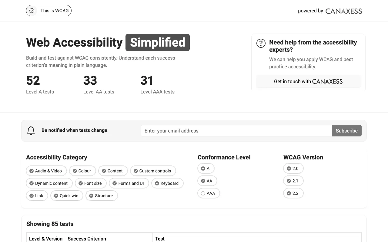 Anteprima di Linee guida per l'accessibilità