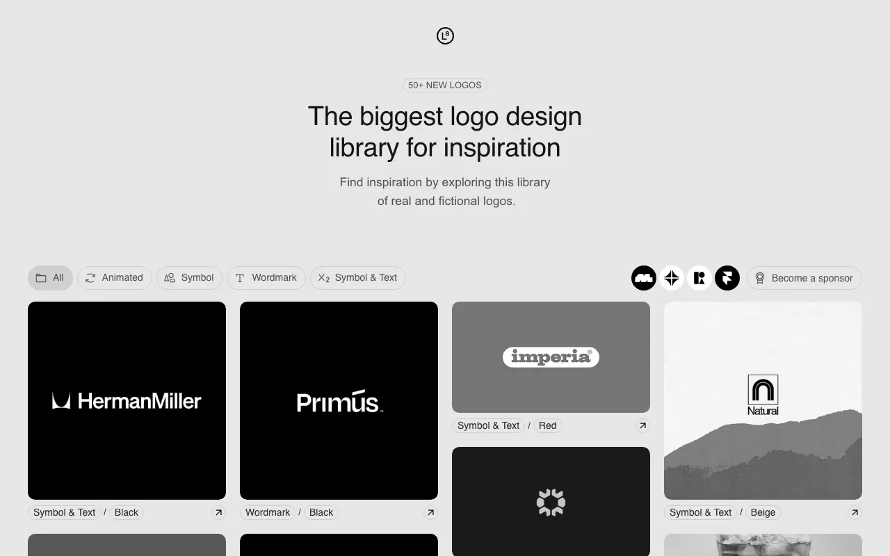 Anteprima di Logo system, raccolta di centinaia di loghi