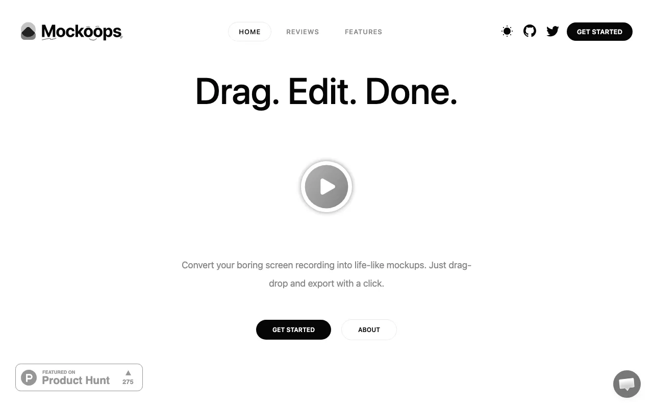 Anteprima di Mockoops, tool per creare mockup animati