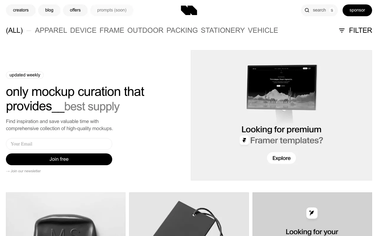 Anteprima di Mockups Digital, raccolta di mockup di qualità