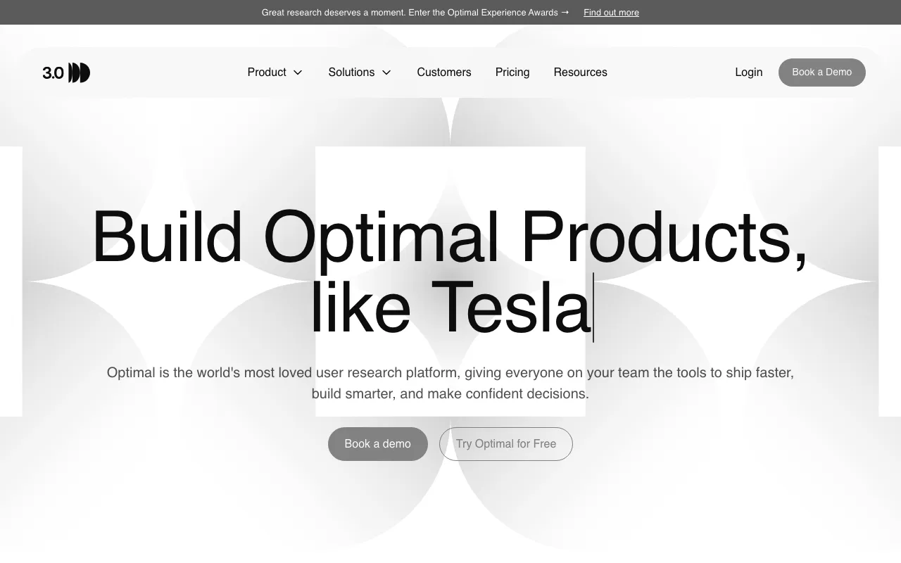 Anteprima di Optimal Workshop, tool per user research