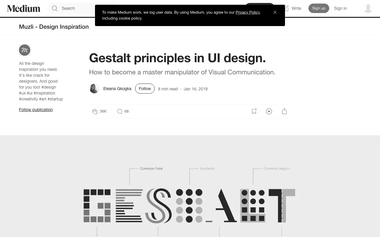 Anteprima di Principi di Gestalt nella progettazione