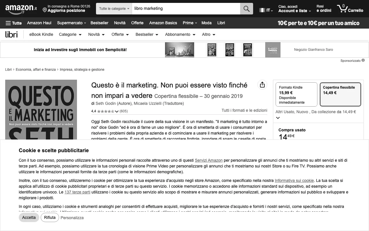 Anteprima di Questo è il marketing, libro sul marketing