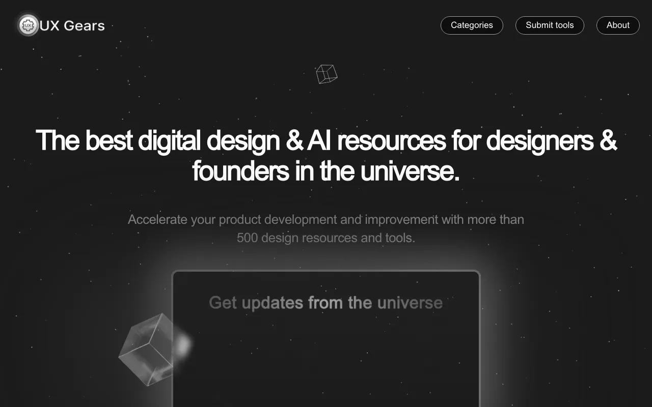 Anteprima di Raccolta di centinaia di tool per product e UX designer