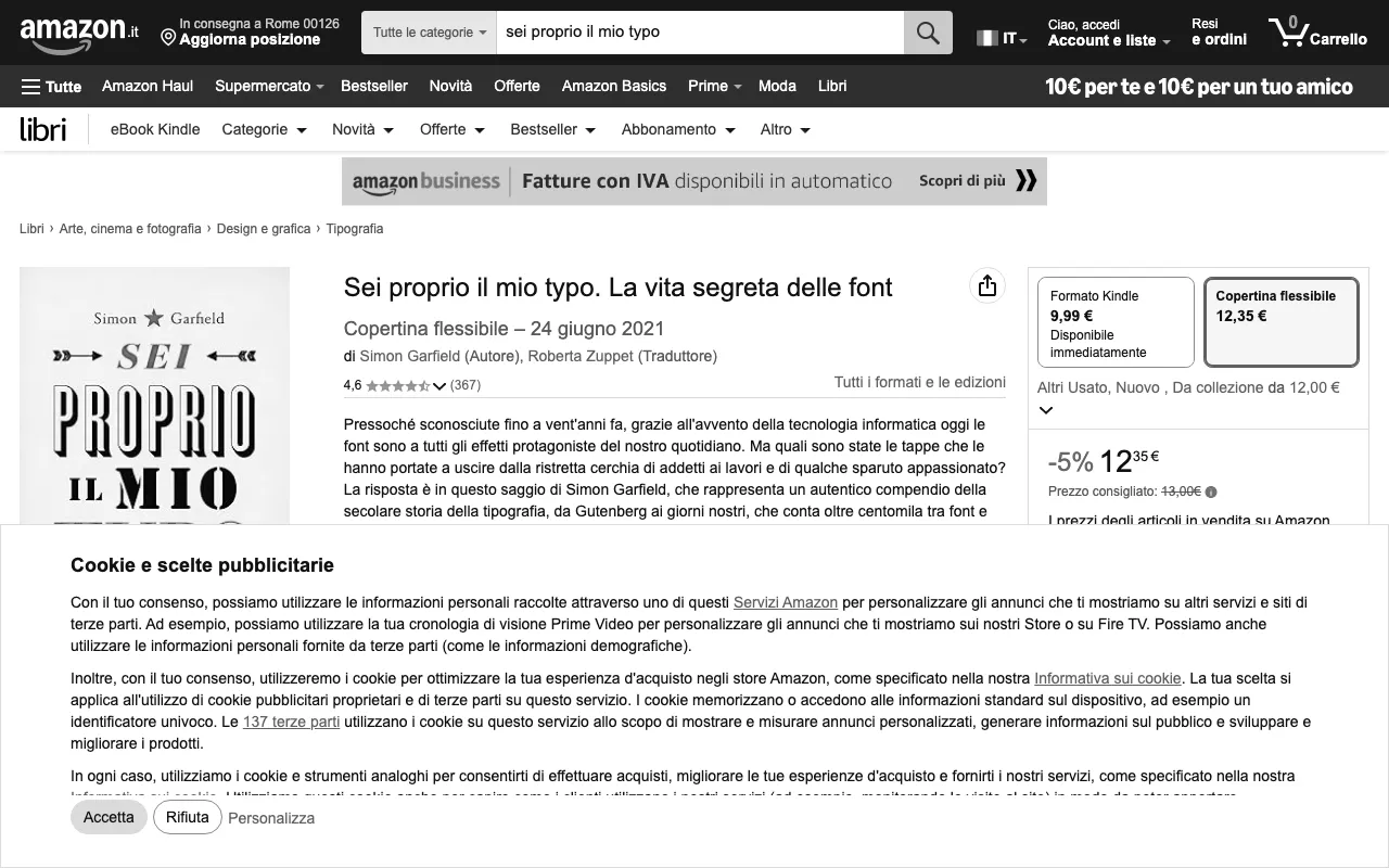 Anteprima di Sei proprio il mio typo, libro sulla tipografia