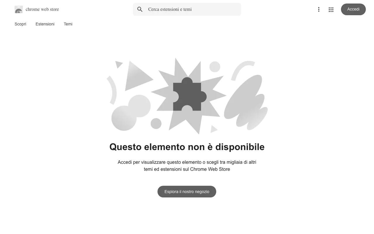 Anteprima di SVG Grabber, estensione per Chrome