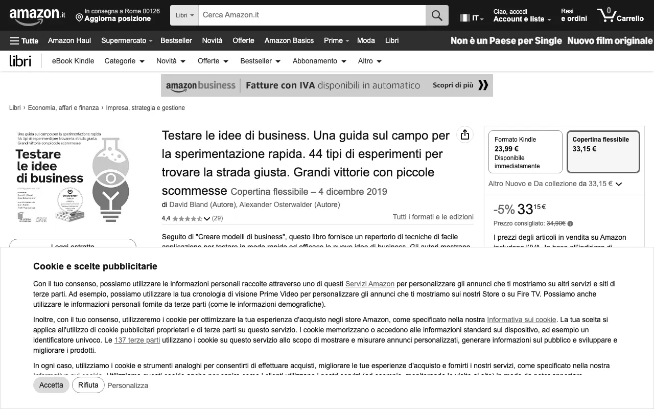 Anteprima di Testare le idee di business, libro su MVP e innovazione