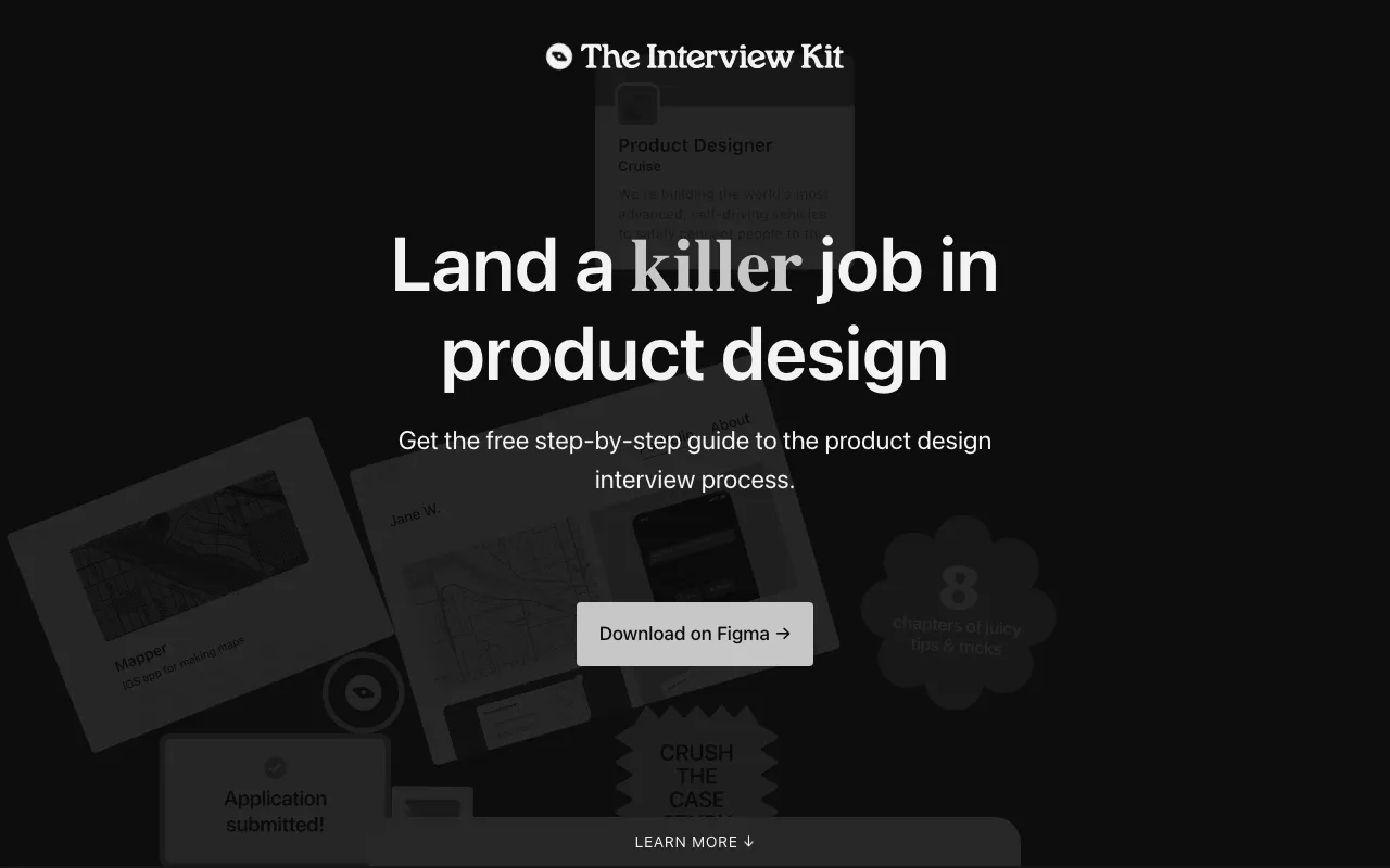 Anteprima di The Interview Kit, guida per trovare lavoro nel product design