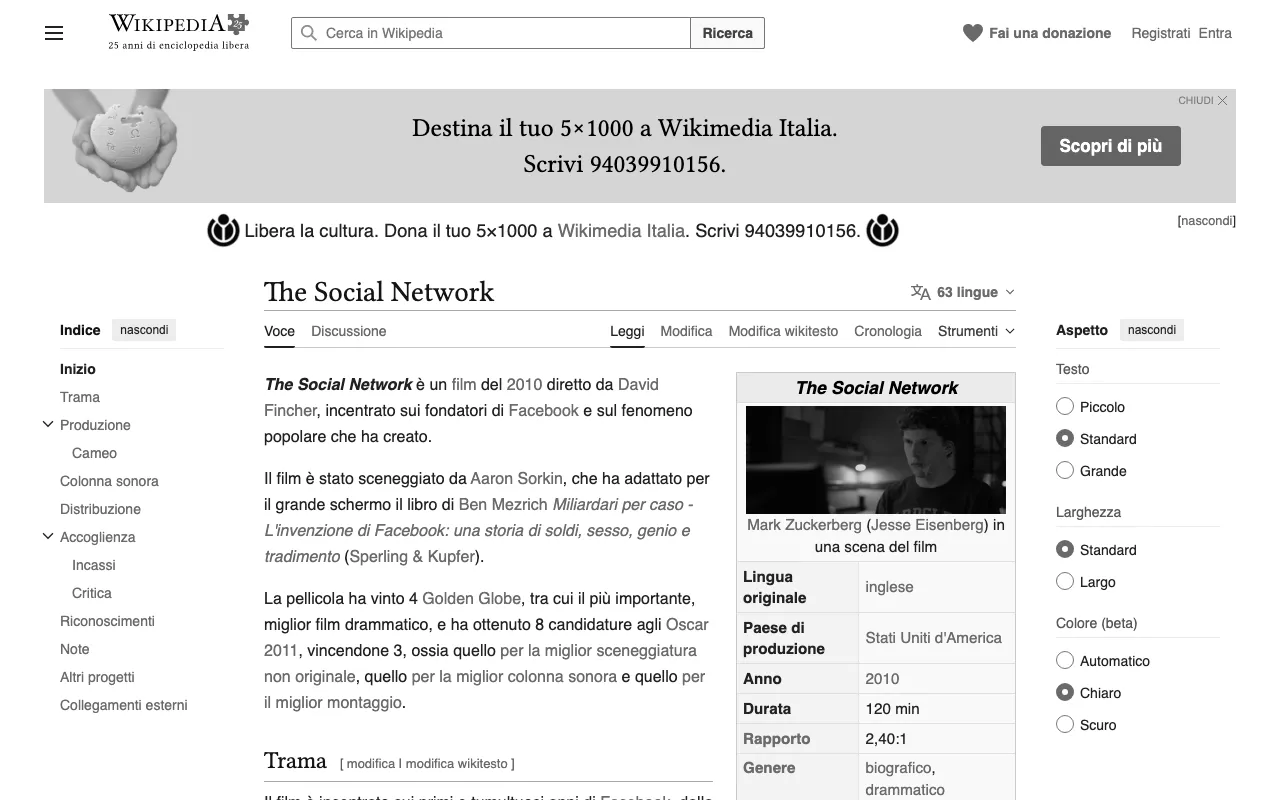 Anteprima di The Social Network, film su Facebook