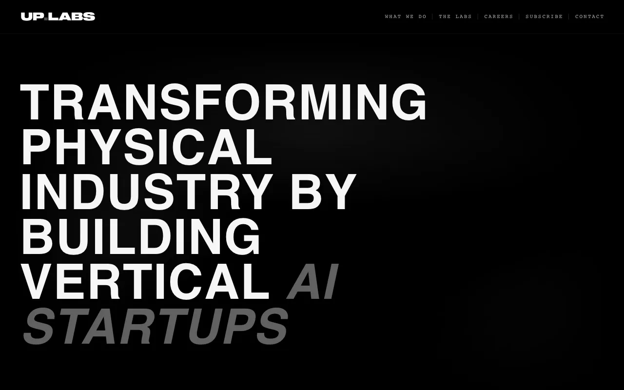 Anteprima di Uplabs, tool per portfolio