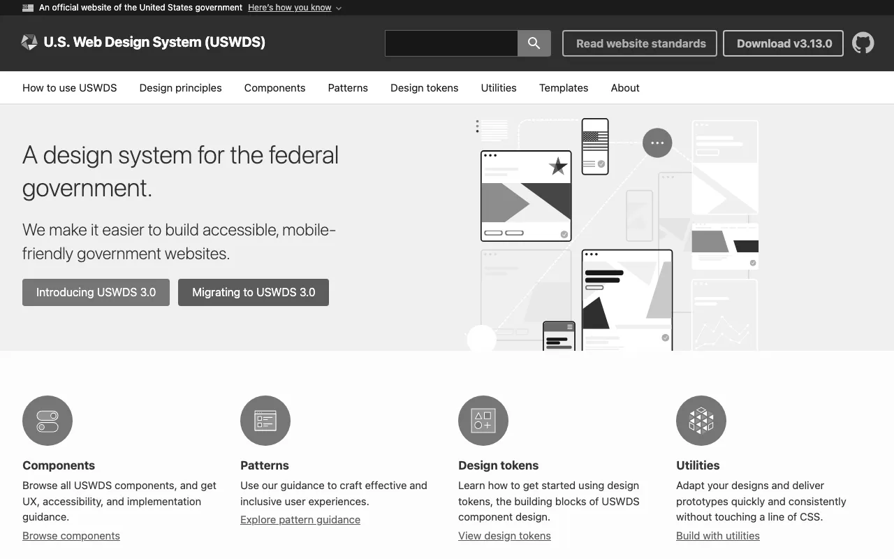 Anteprima di US Design System