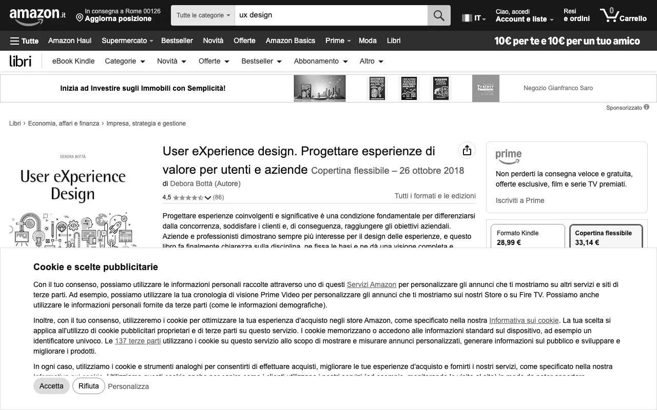 Anteprima di User eXperience Design