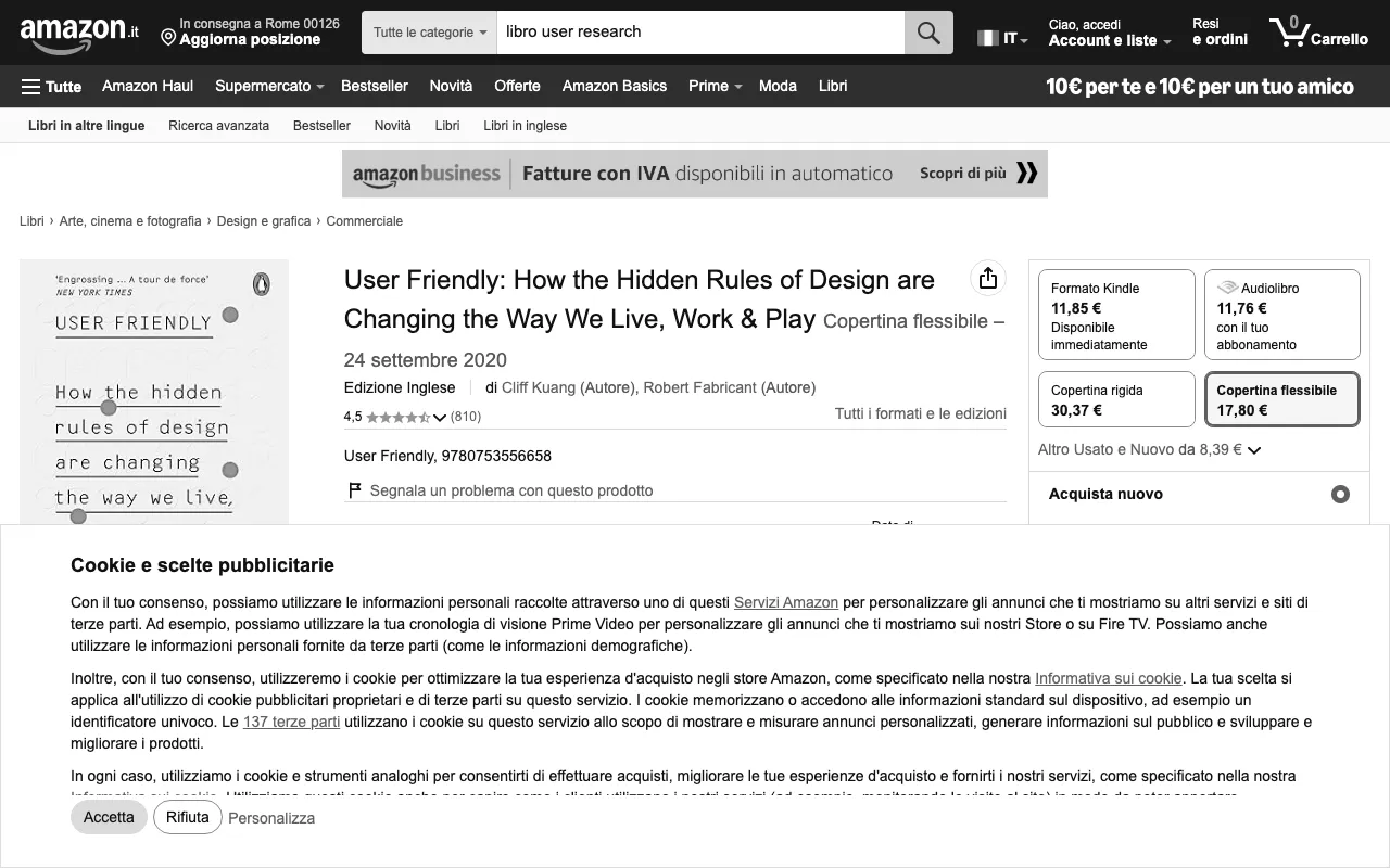 Anteprima di User Friendly