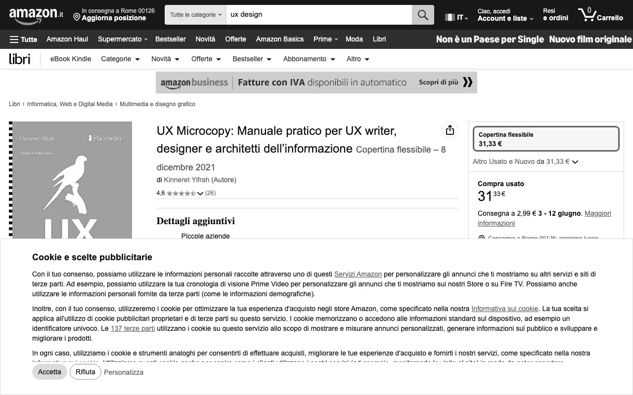 Anteprima di UX Microcopy, libro sulla scrittura per la UX